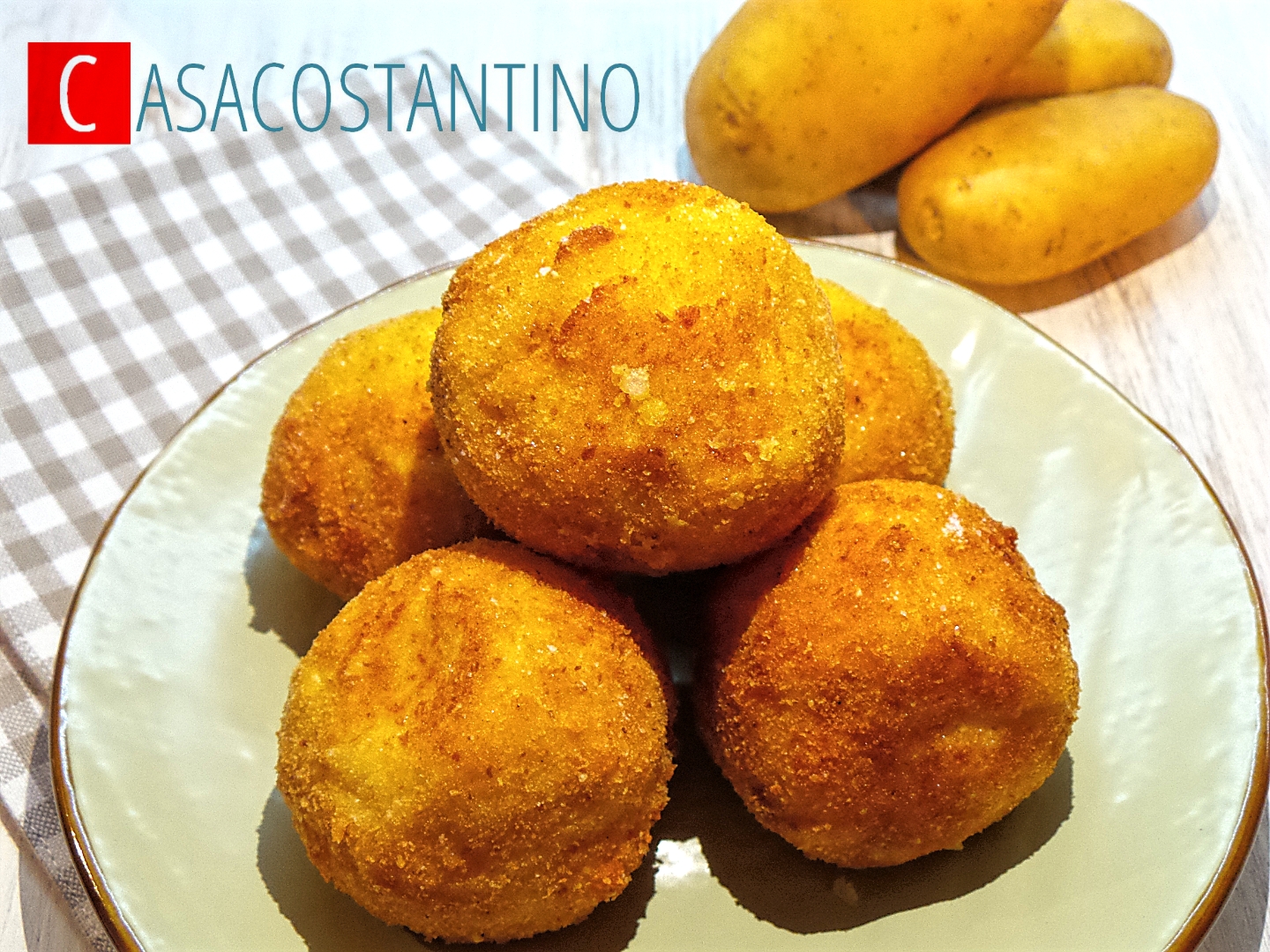 Crocchette Di Patate Con Scamorzine Affumicate Casacostantino